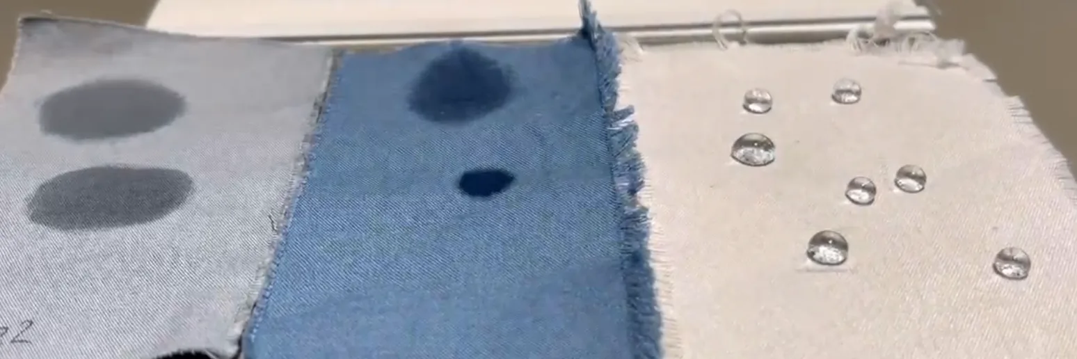 Functional textile grafting surface effect