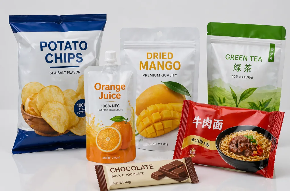 软包装光油固化应用样品